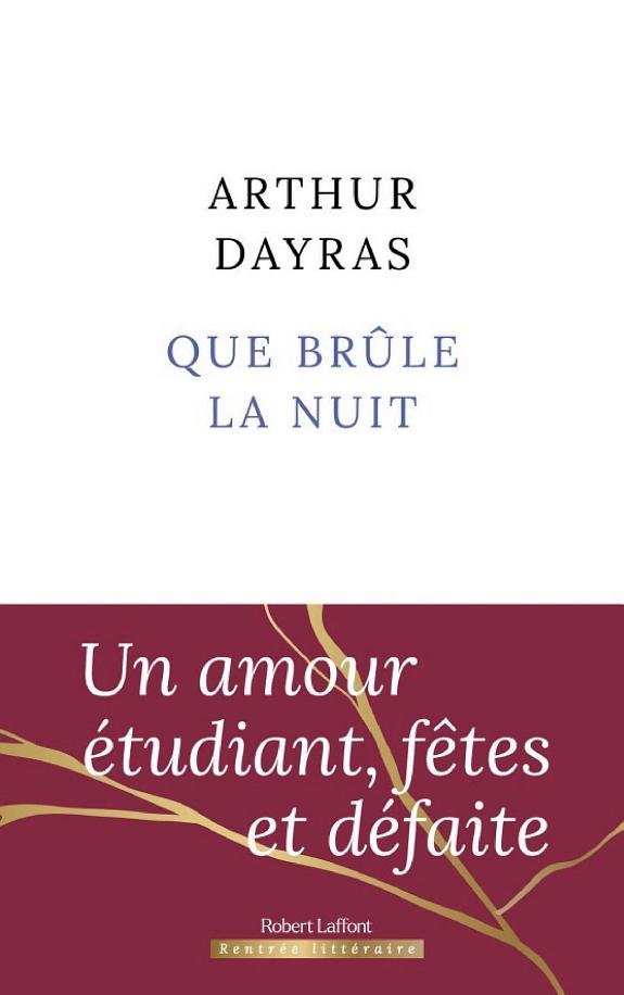 Couverture - Que brûle la nuit
